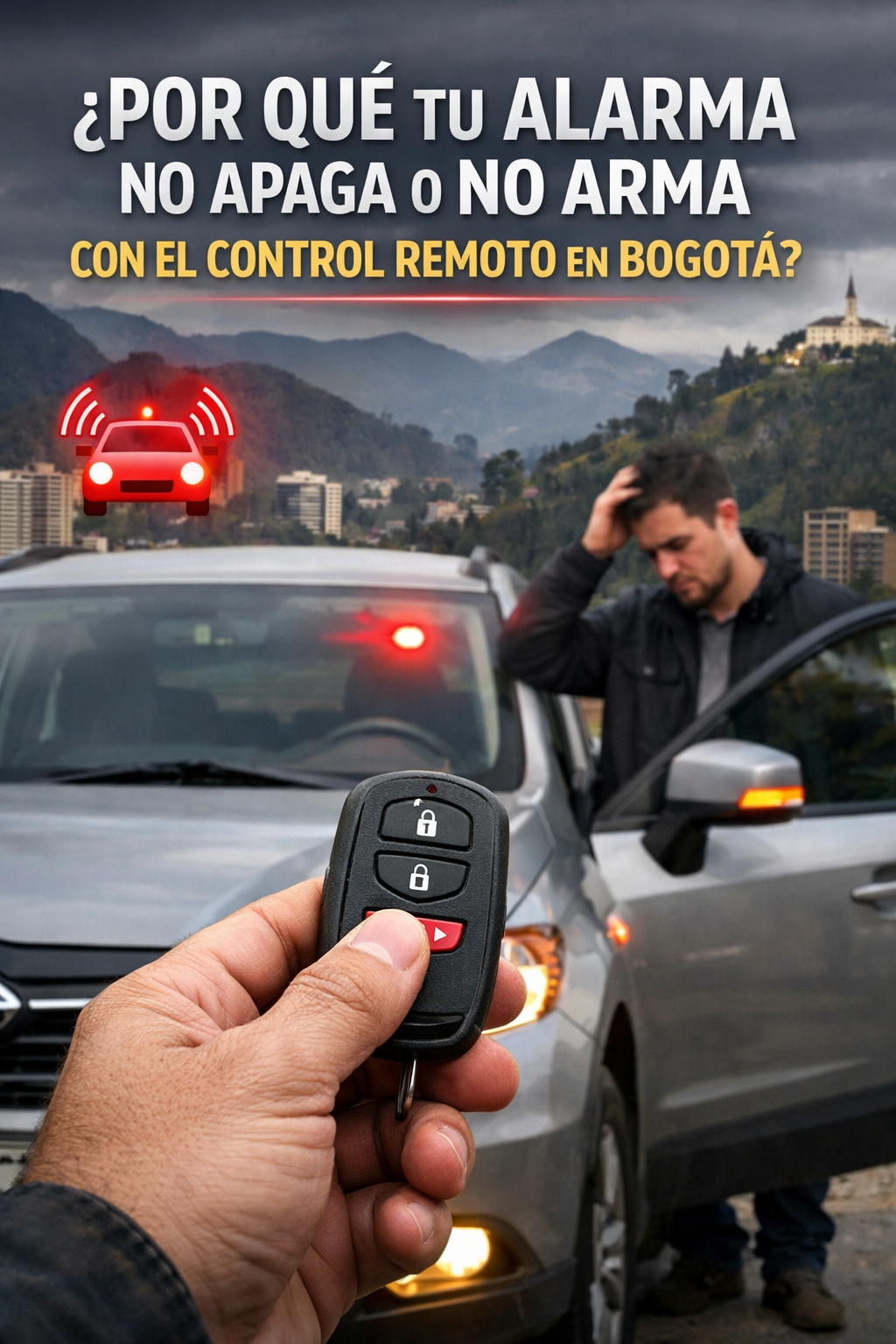 ¿Por Qué tu Alarma No Apaga o No Arma con el Control Remoto en Bogotá?